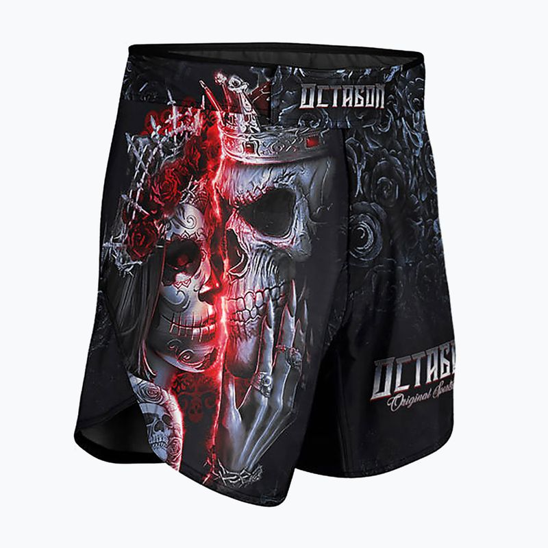 Octagon Santa Muerte MMA férfi edzőnadrág fekete/többszínű 3