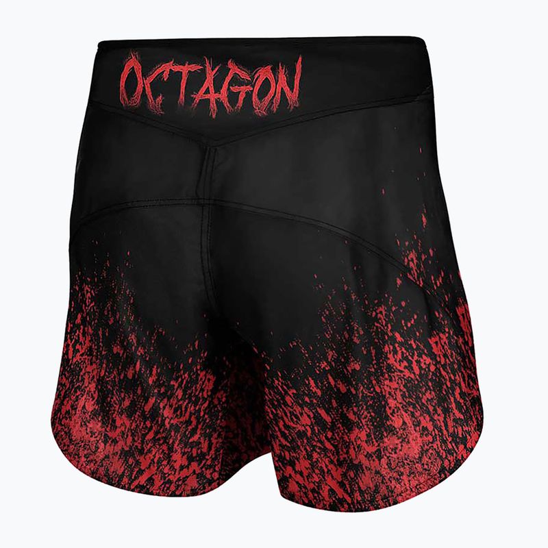 Férfi Octagon Make Terror Have Fun MMA edzőnadrág fekete/több színű 2