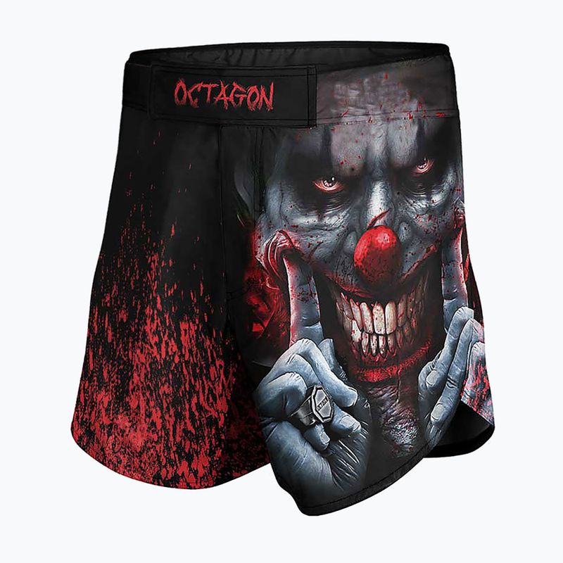 Férfi Octagon Make Terror Have Fun MMA edzőnadrág fekete/több színű 3
