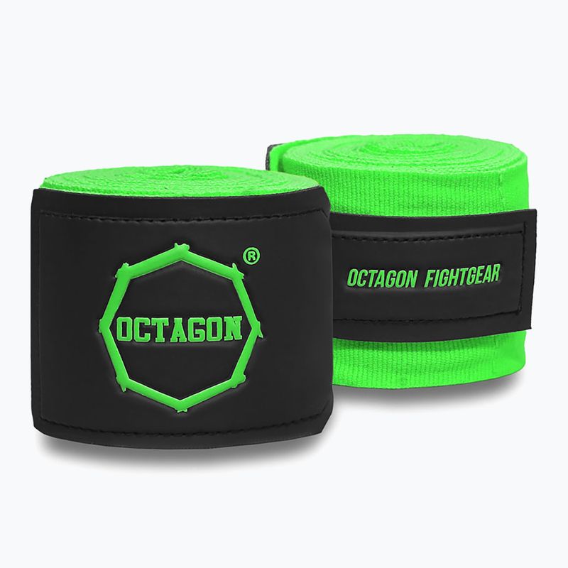 Octagon Fightgear Supreme Basic 300 cm-es világoszöld bokszkötés