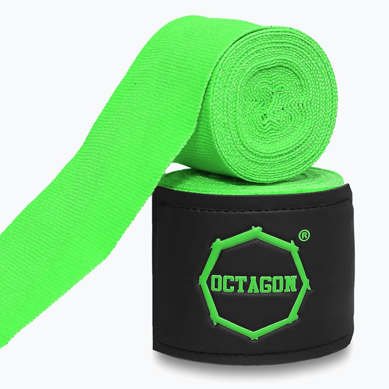 Octagon Fightgear Supreme Basic 300 cm-es világoszöld bokszkötés 2