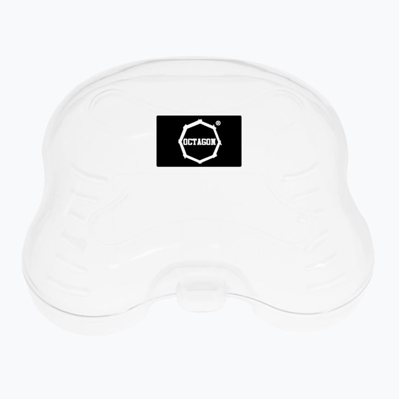 Octagon Basic fehér/rózsaszín állkapocsvédő 2