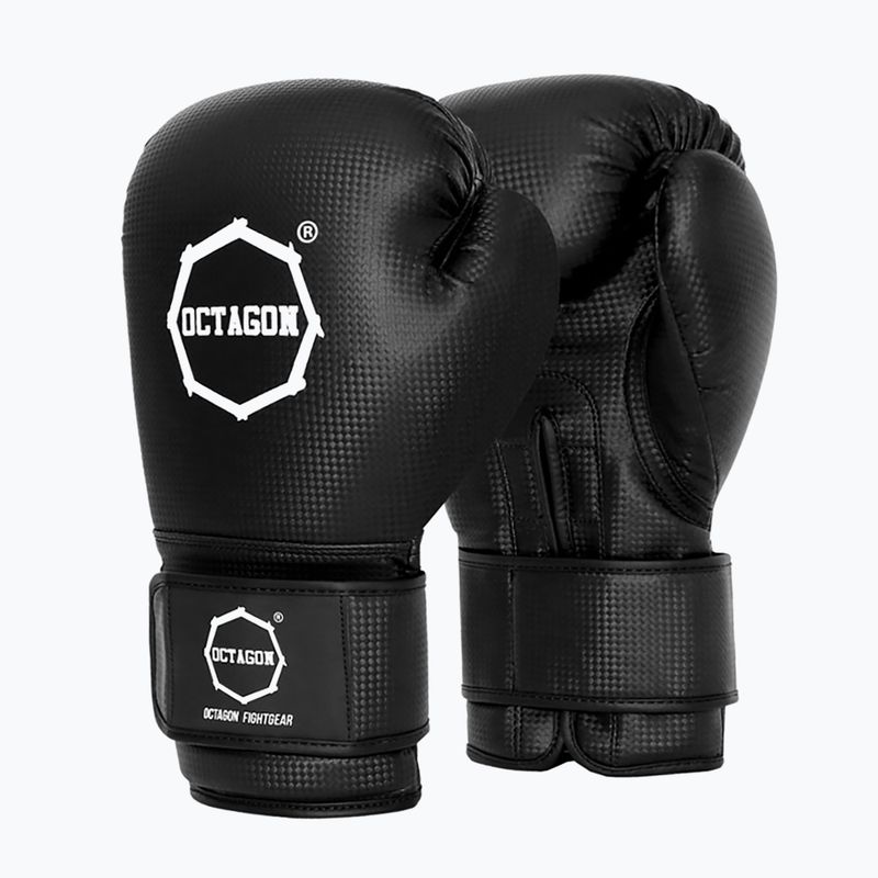 Octagon Kevlar bokszkesztyű fekete