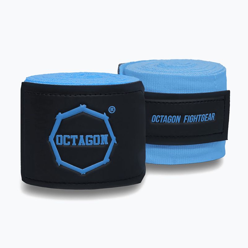 Octagon Fightgear Supreme Basic 300 cm-es világoskék bokszkötszerek