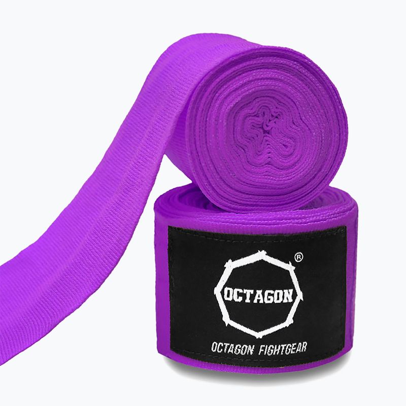 Octagon Fightgear Supreme Basic 500 cm-es lila bokszkötszerek 2