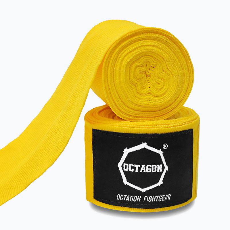Octagon Fightgear Supreme Basic 300 cm-es sárga bokszkötszerek 2