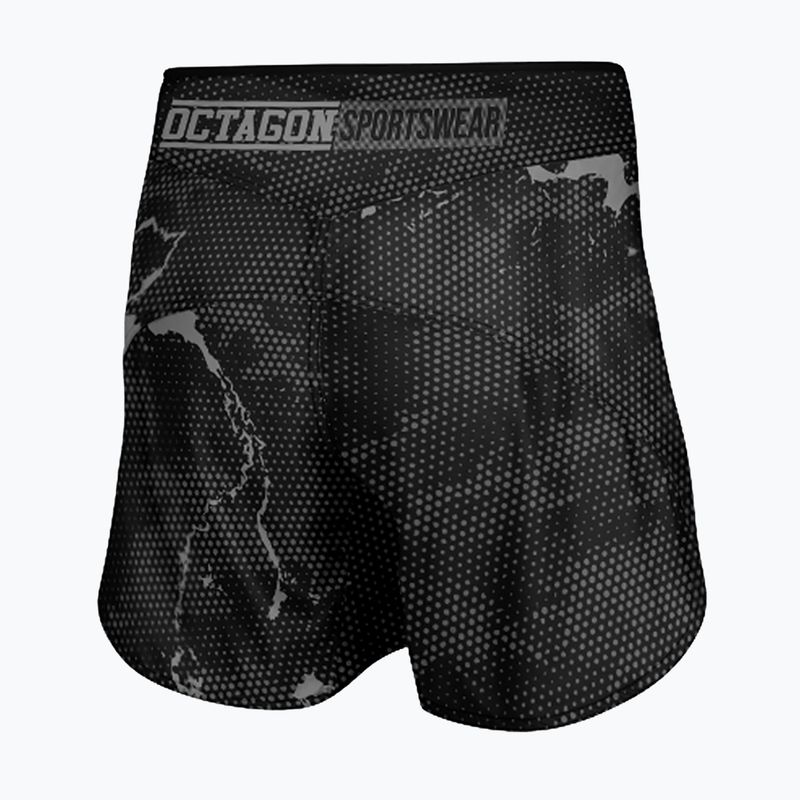 Férfi Octagon Marble Camo MMA edzőnadrág Camo szürke 2