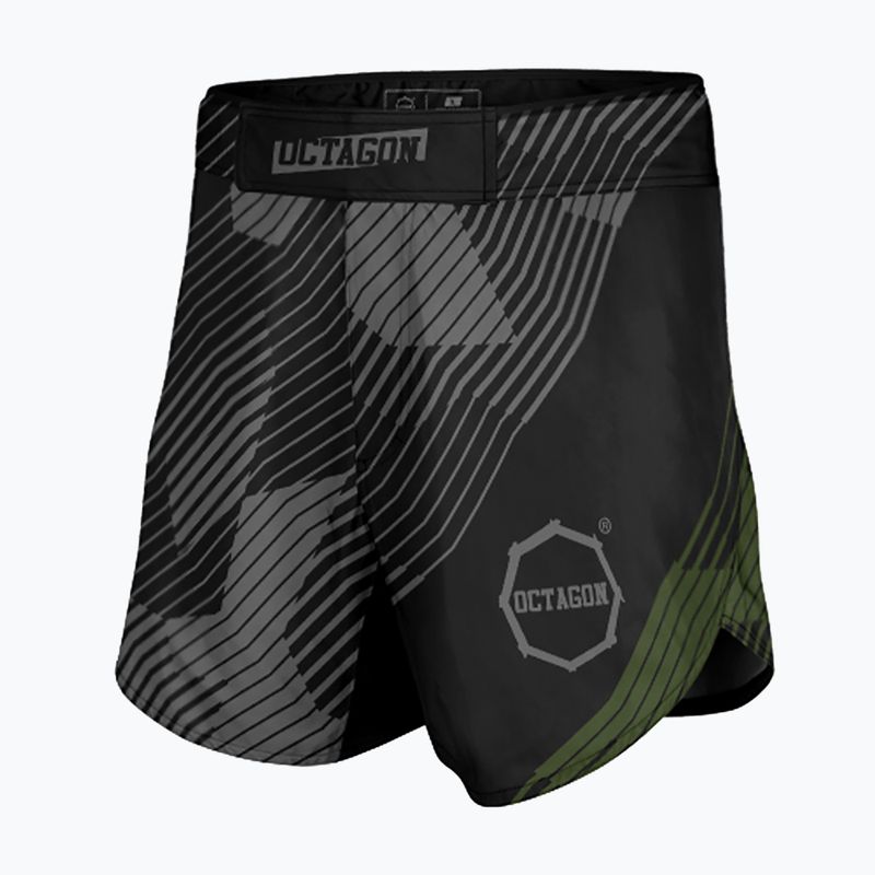 Octagon Broken Line MMA férfi edzőnadrág fekete 4