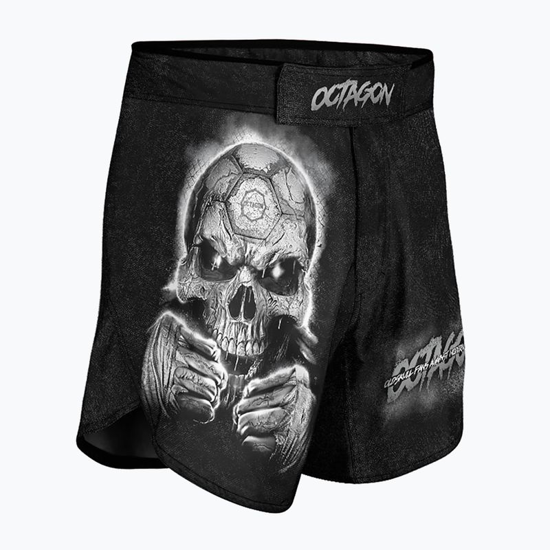 Octagon Oldskull Fans férfi MMA edzőnadrág fekete/többszínű 3