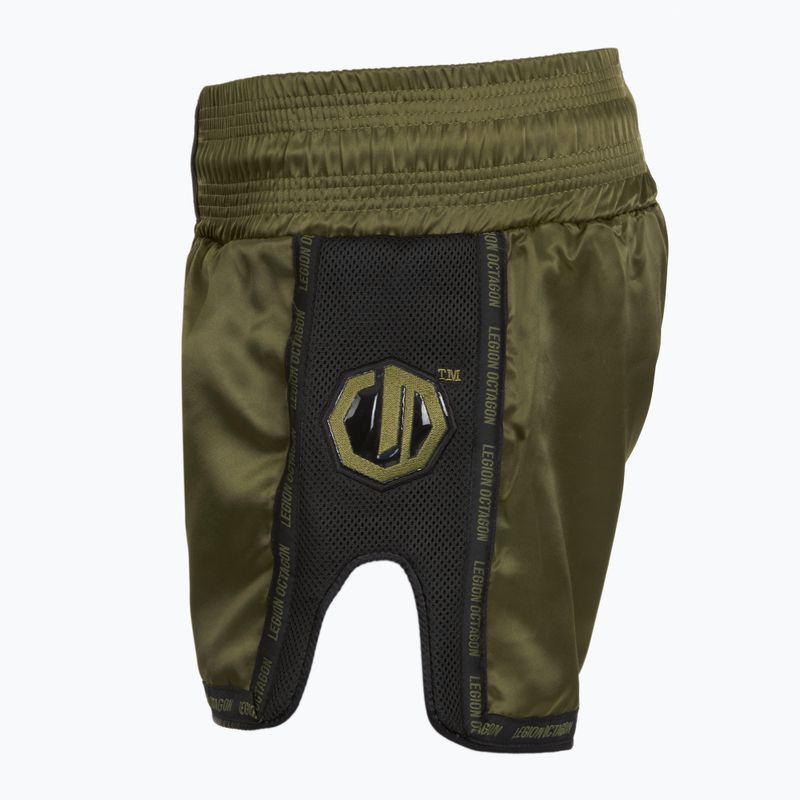 Edzőshortok Octagon Kickboxing/Muay Thai Legion Future Premium army green 5