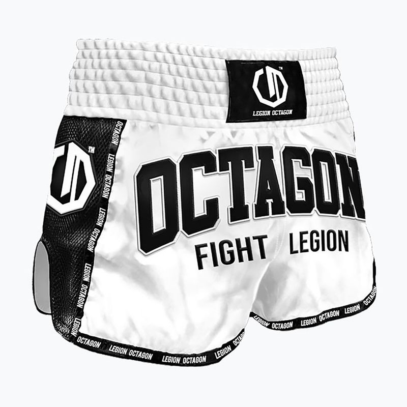 Edzőshortok Octagon Kickboxing/Muay Thai Legion Fight Legion Premium white