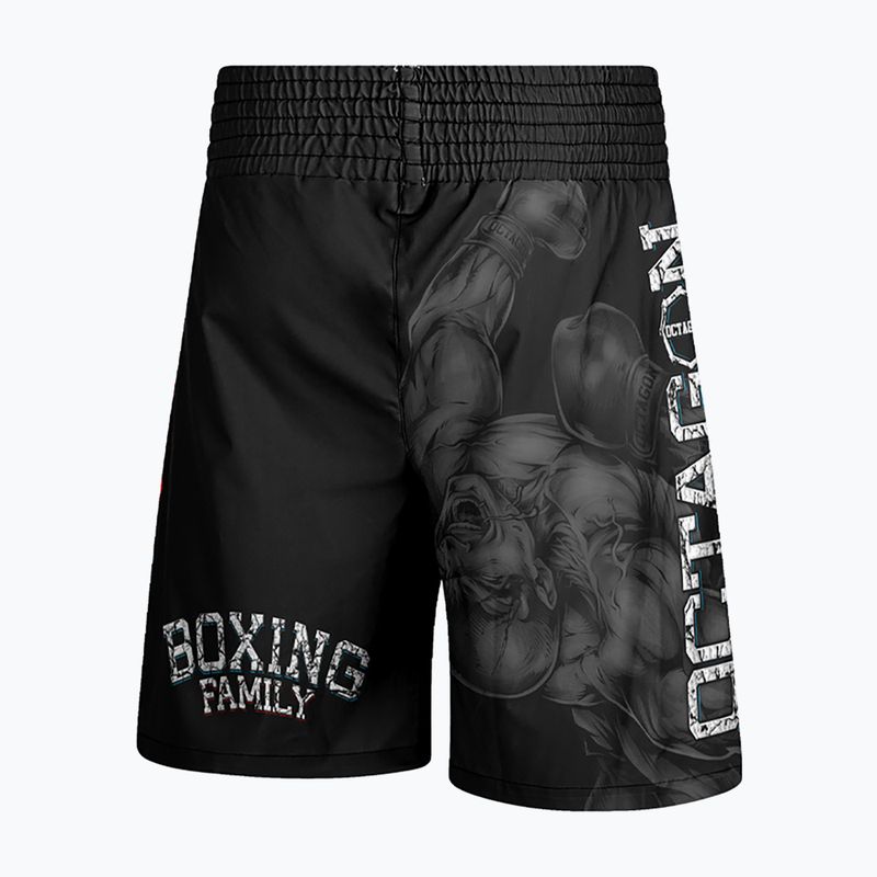 Octagon Boxing Family férfi boksznadrág fekete/több színű 2