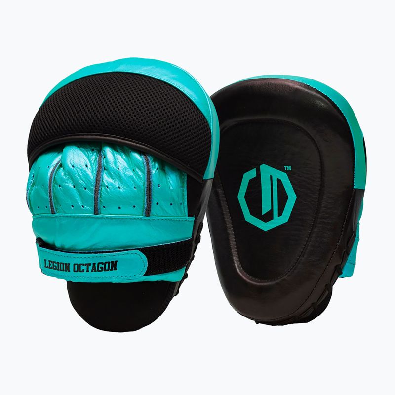 Edzői ütőpárnák Octagon Legion Pro Series black/sea green
