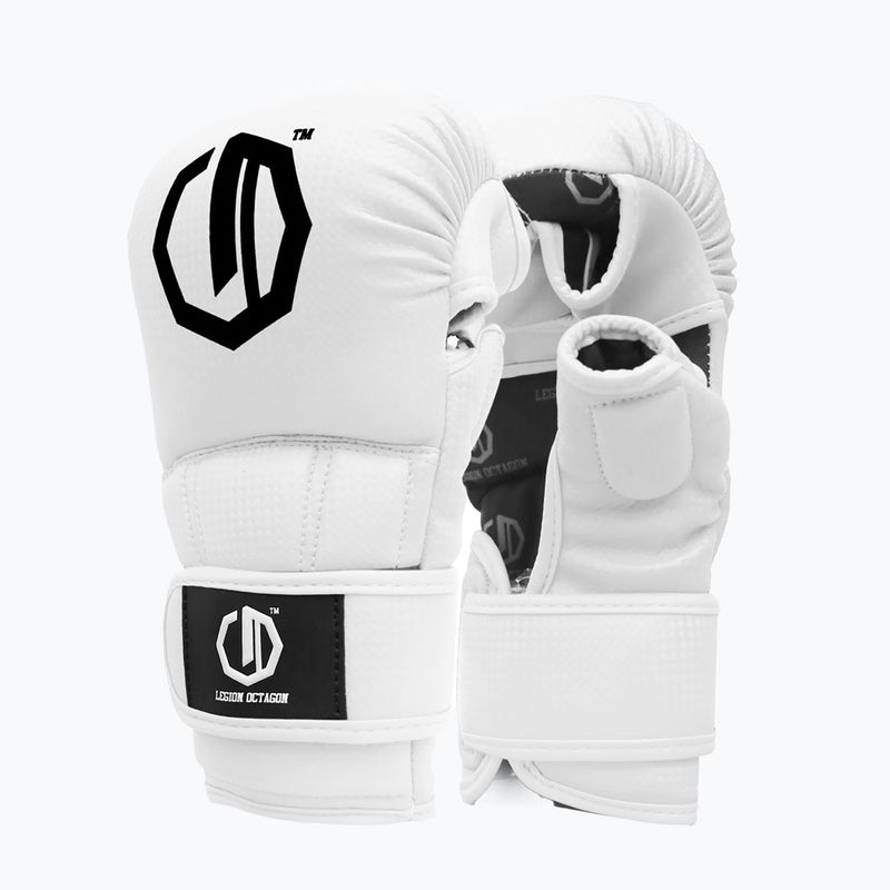 Sparringkesztyűk Octagon Legion Kevlar MMA white 2