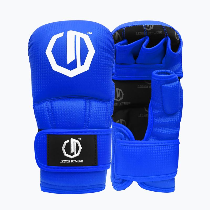 Sparring kesztyűk Octagon Legion Kevlar MMA blue