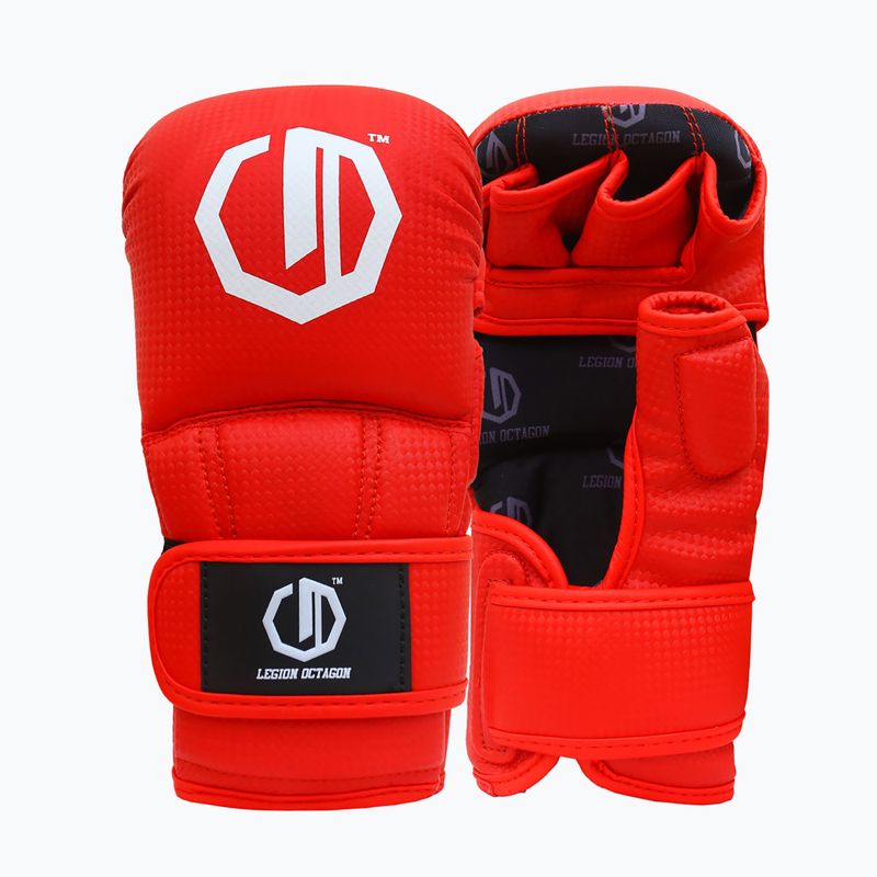 Sparring kesztyűk Octagon Legion Kevlar MMA red