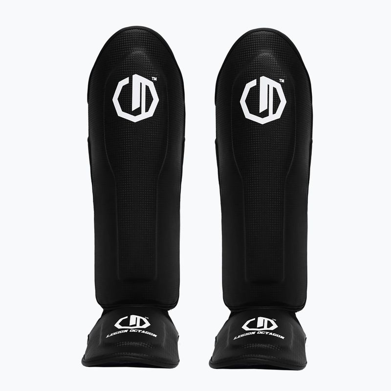 Sípcsont- és lábvédők Octagon Legion Kevlar black
