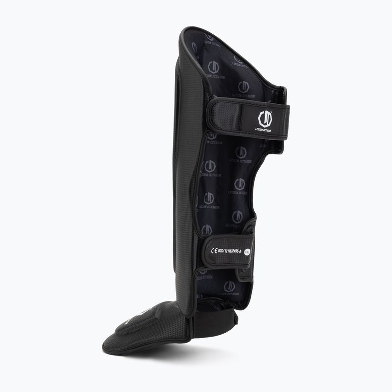 Sípcsont- és lábvédők Octagon Legion Kevlar black 3