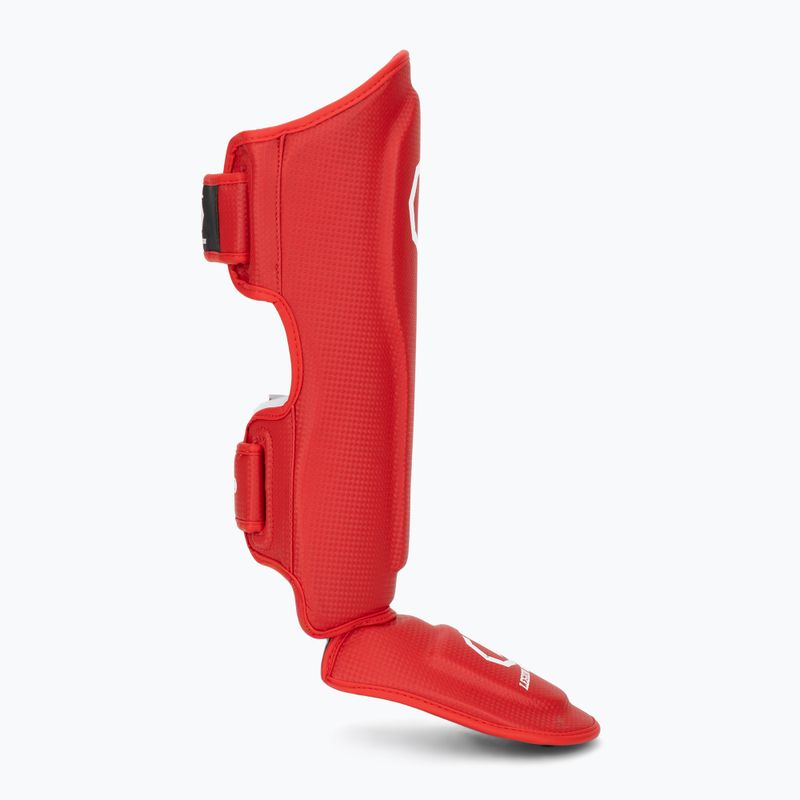 Sípcsont- és lábvédők Octagon Legion Kevlar red 2