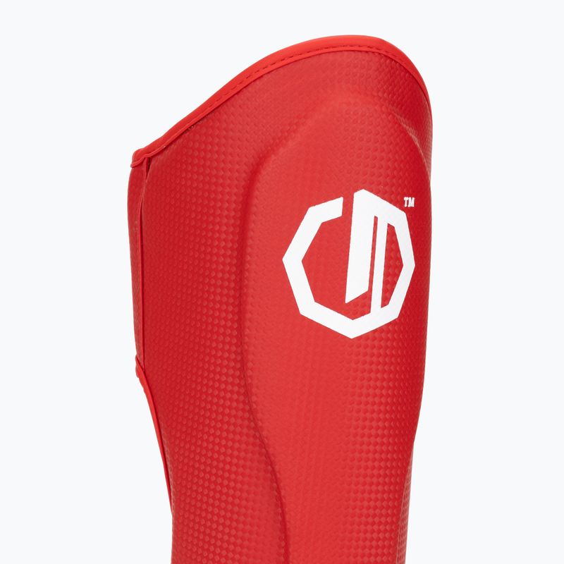 Sípcsont- és lábvédők Octagon Legion Kevlar red 6