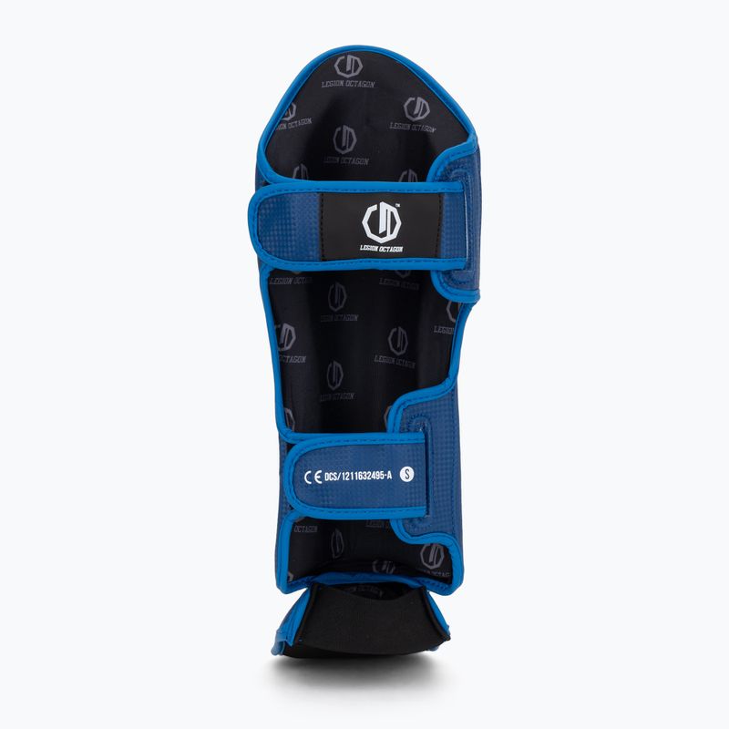 Sípcsont- és lábfejvédő Octagon Legion Kevlar blue 5