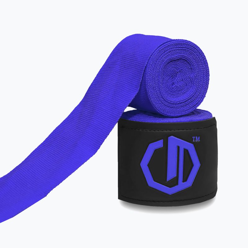 Boxkesztyű kötések Octagon Legion Supreme 400 cm dark blue 2