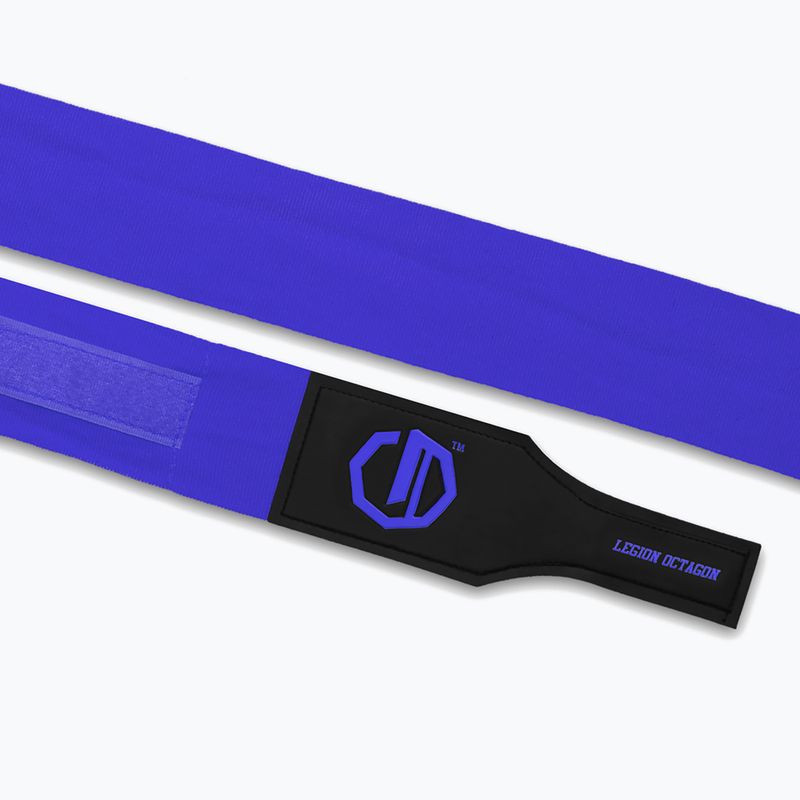 Boxkesztyű kötések Octagon Legion Supreme 400 cm dark blue 3