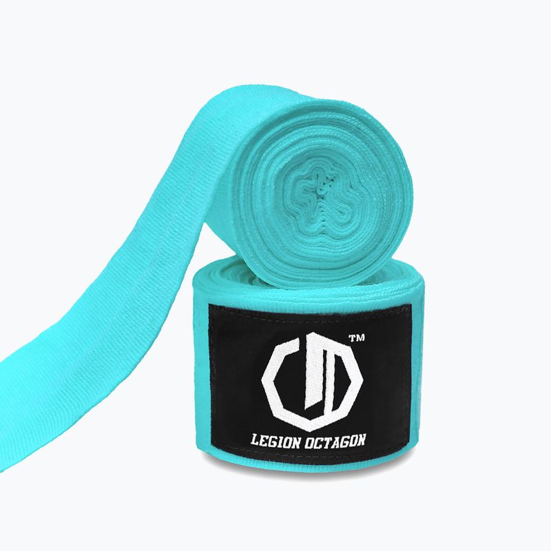 Boxkesztyű kötések Octagon Legion Standard 400 cm jagged ice 2