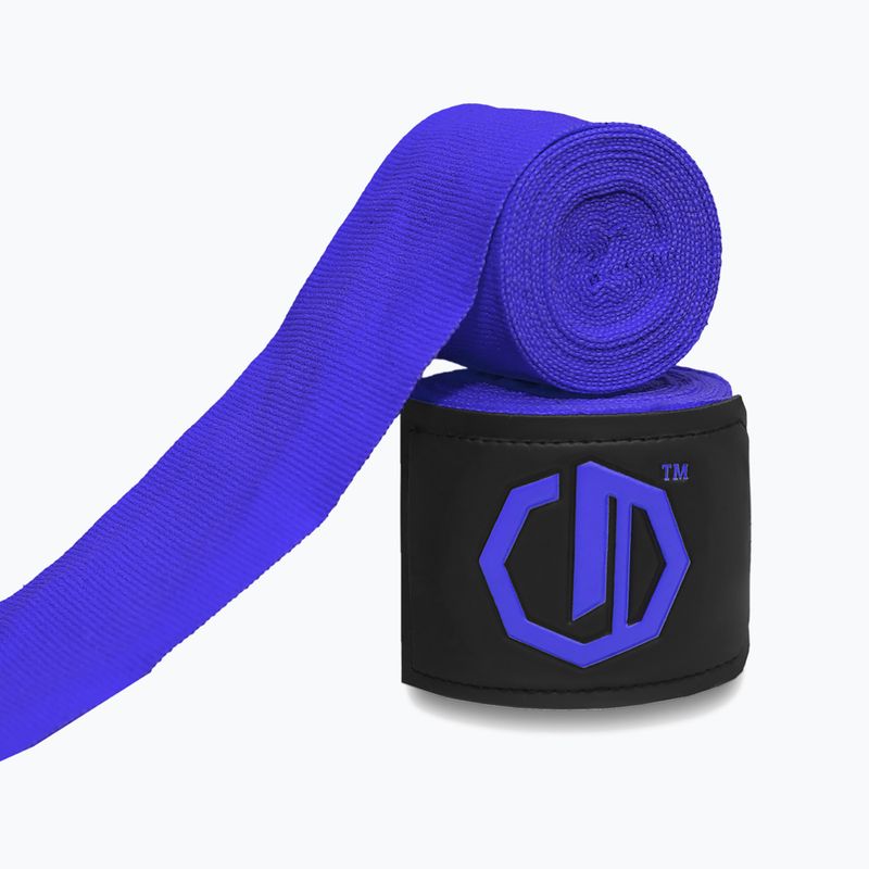 Boxkesztyű kötések Octagon Legion Supreme 500 cm dark blue 2