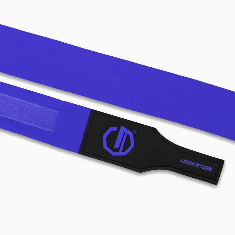 Boxkesztyű kötések Octagon Legion Supreme 500 cm dark blue 3