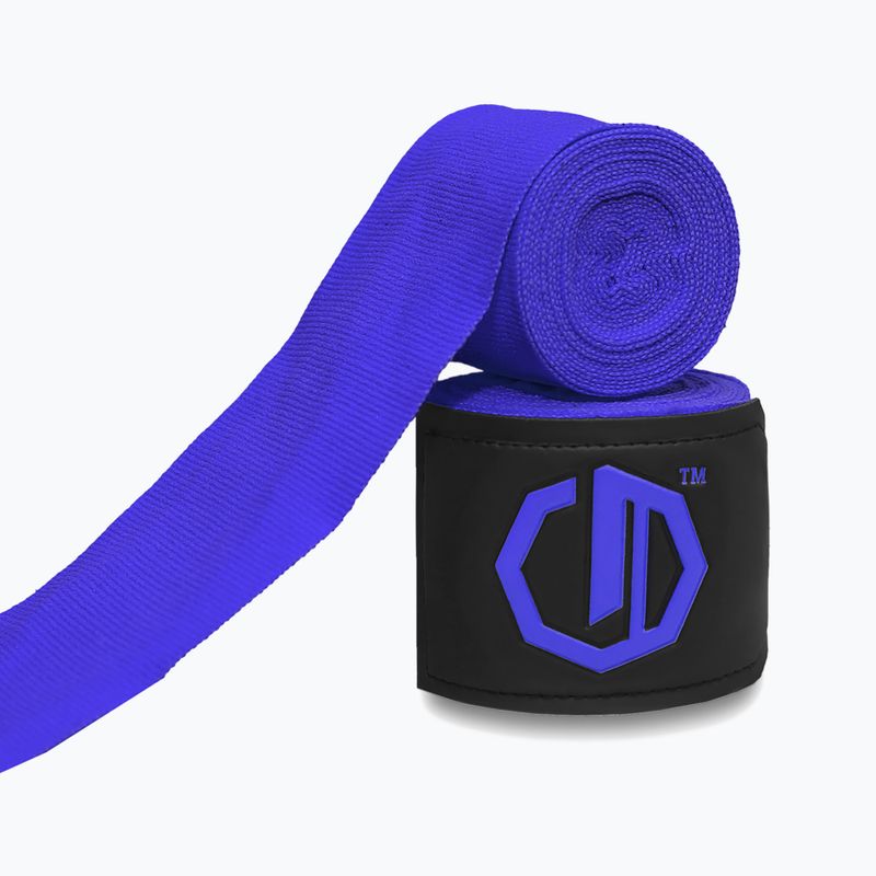 Boxkesztyű kötések Octagon Legion Supreme 300 cm dark blue 2