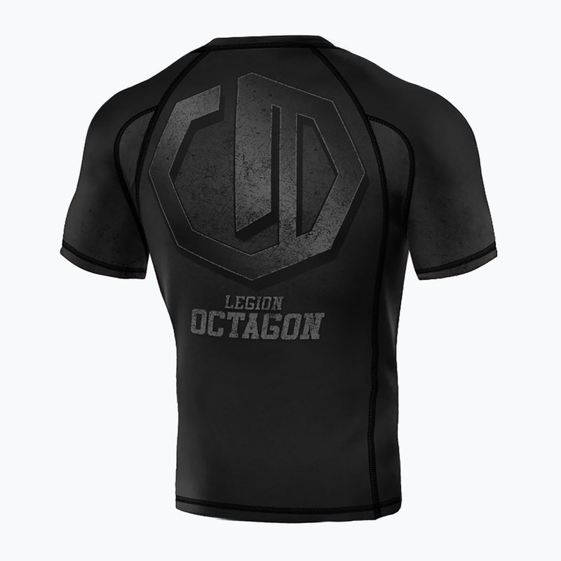 Férfi rashguard Octagon Legion Premium Conquest black/grey 2