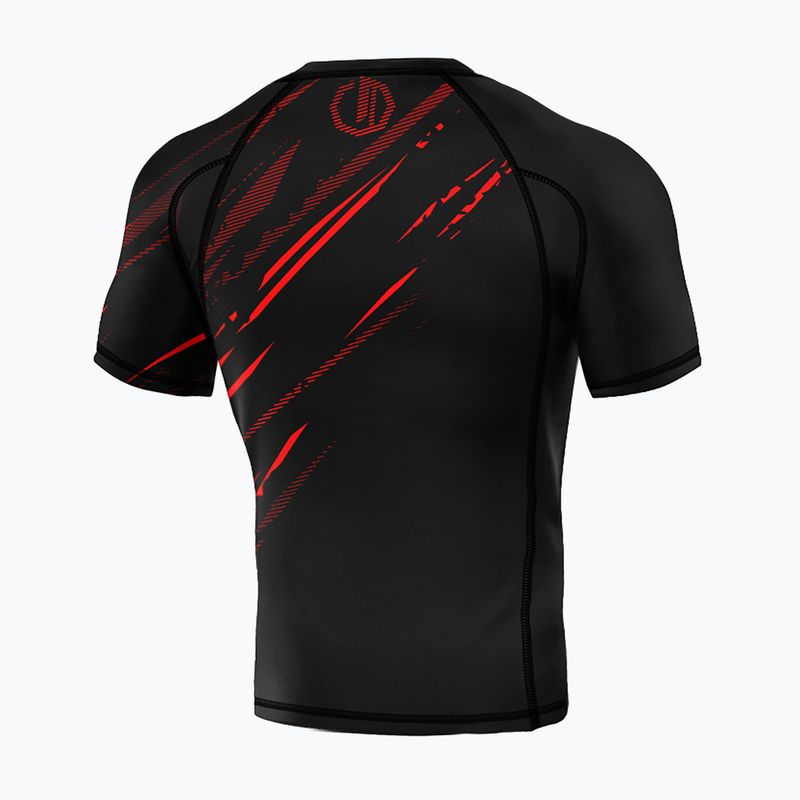 Férfi rashguard Octagon Legion Premium Escape black/red 2