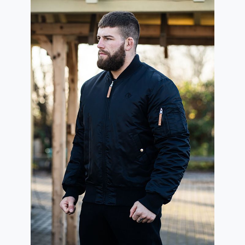 Férfi téli kabát Octagon Legion Force black 8