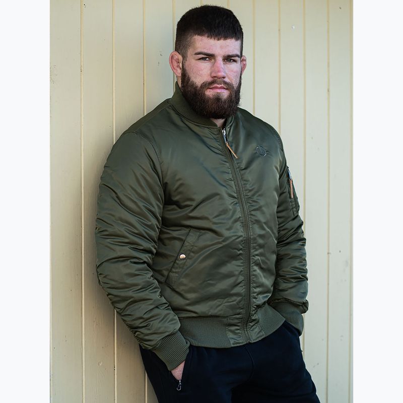 Férfi téli kabát Octagon Legion Force army green 3
