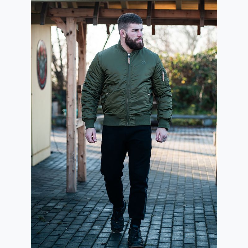 Férfi téli kabát Octagon Legion Force army green 4