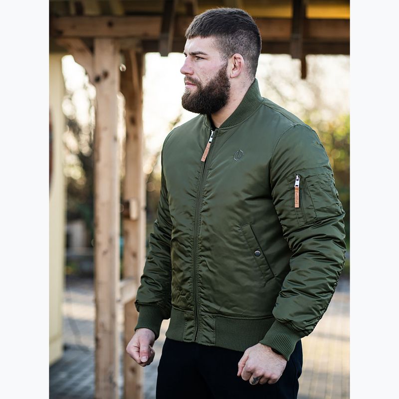 Férfi téli kabát Octagon Legion Force army green 5