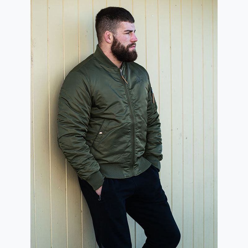 Férfi téli kabát Octagon Legion Force army green 8