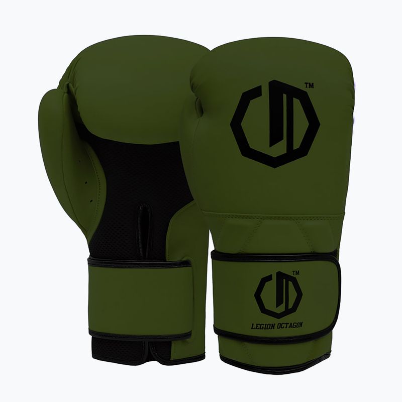 Boxkesztyű Octagon Legion Enforcer + dark green bag 2