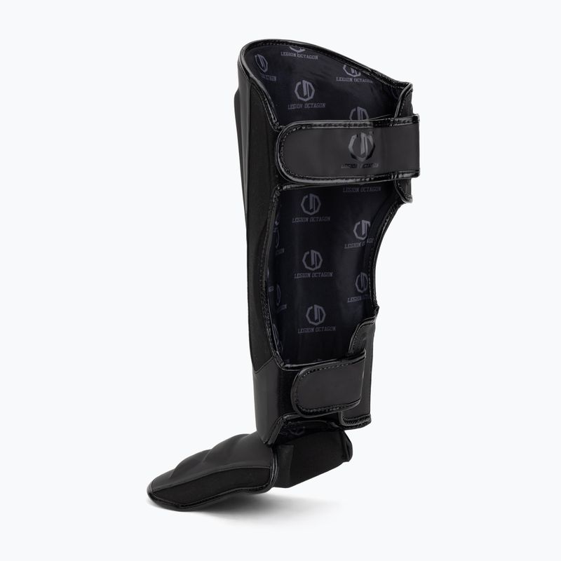 Sípcsont- és lábfejvédők Octagon Legion Enforcer black 3