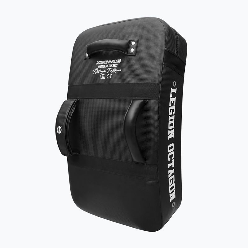 Edzőpajzs Octagon Legion Logo Kevlar black 2