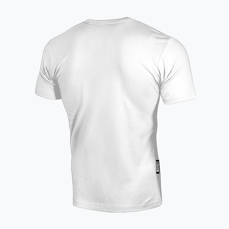 Férfi póló Octagon Legion Square white 2