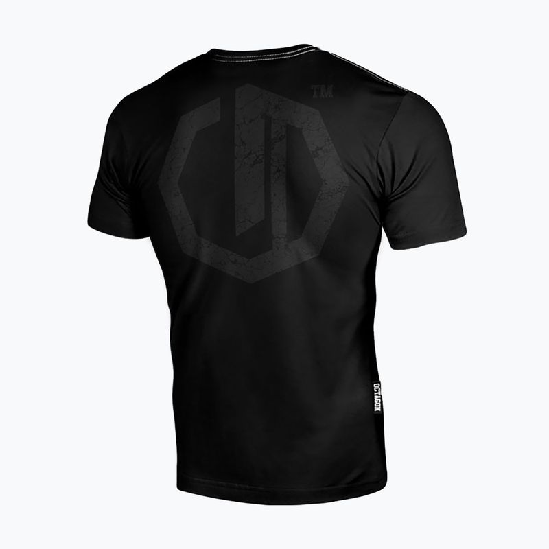 Férfi póló Octagon Legion Big Logo black/black 2
