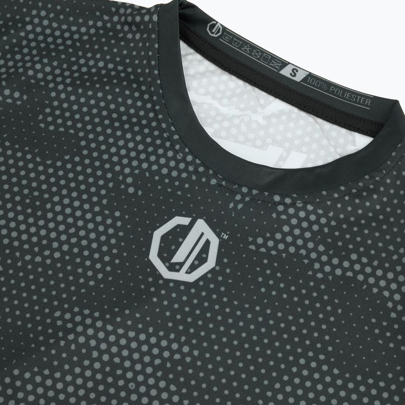Férfi edző póló Octagon Marble Camo black 3