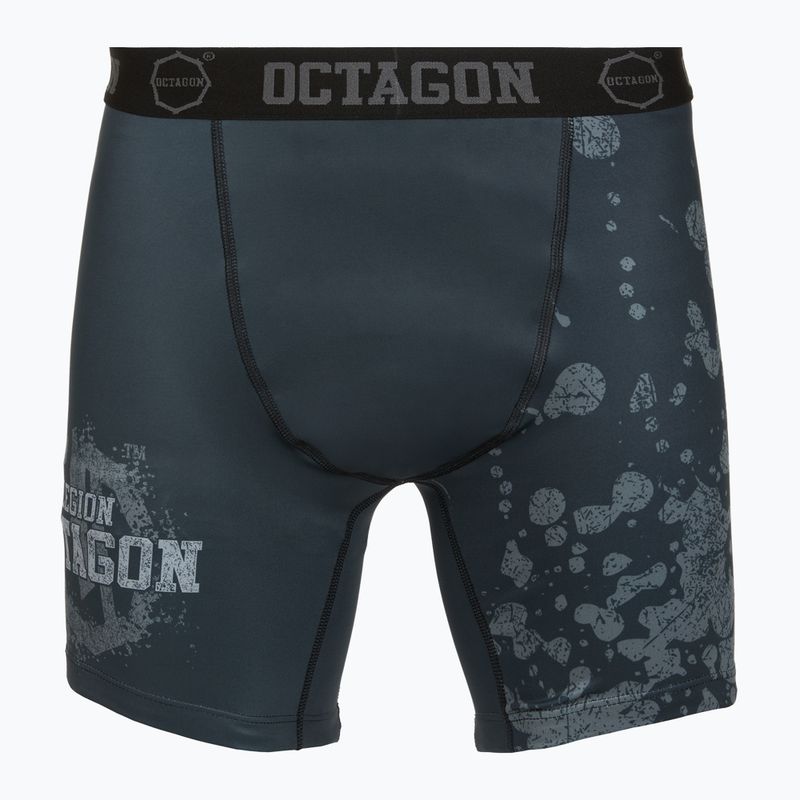 Férfi edző rövidnadrág Octagon Legion Grunge black/grey