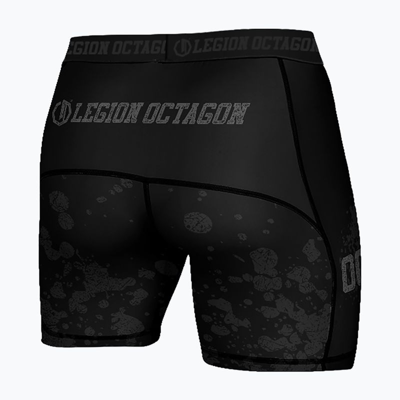 Férfi edző rövidnadrág Octagon Legion Grunge black/grey 2