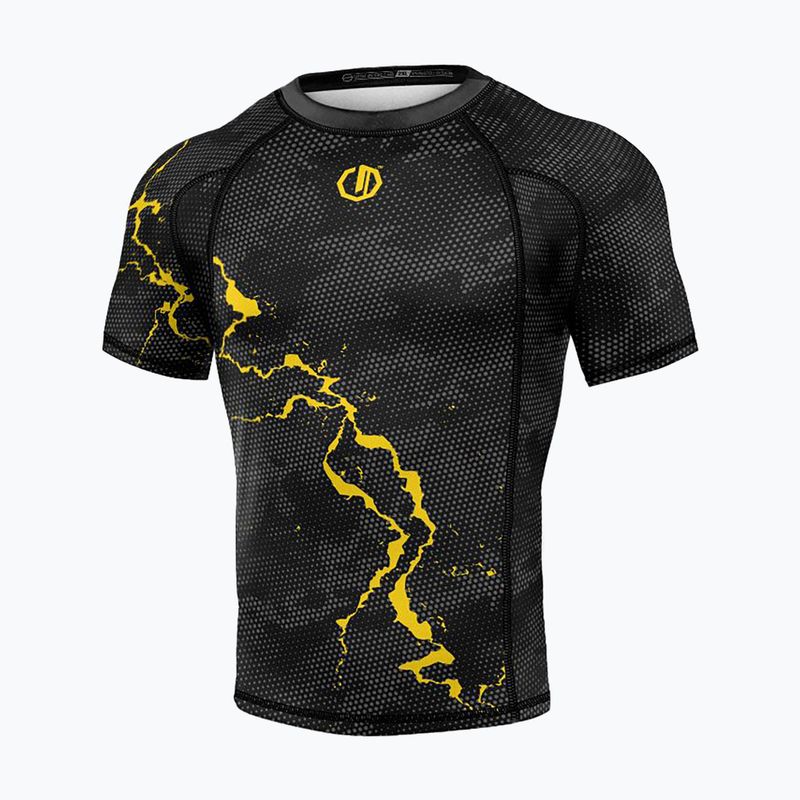 Męi Rashguard Octagon Legion Premium fekete/sárga