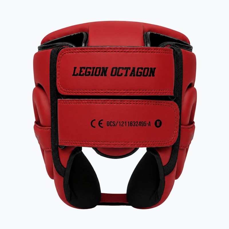 Box fejvédő Octagon Legion Enforcer red 2