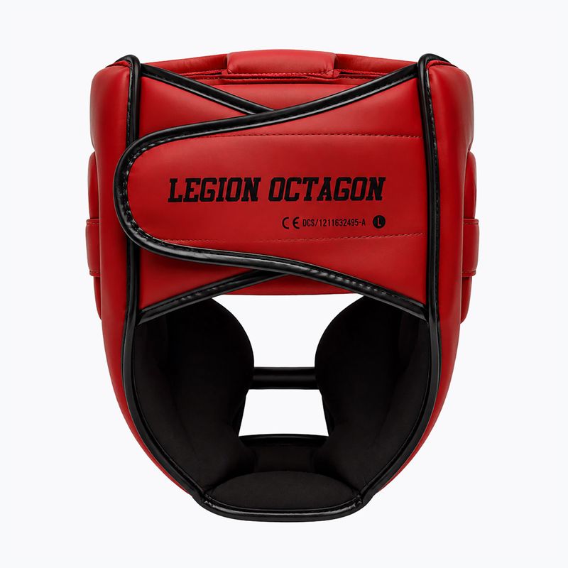Box fejvédő Octagon Legion Guardox 2w1 red 3