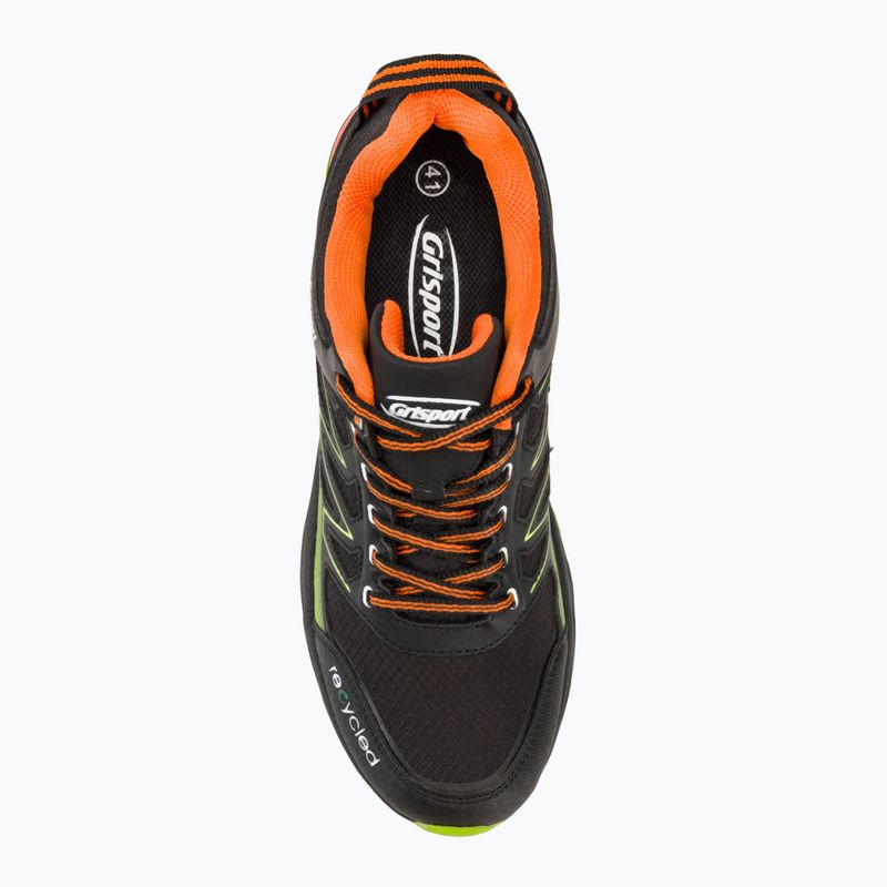 Férfi trekking cipő Grisport 81001V2M2 black/lime 5